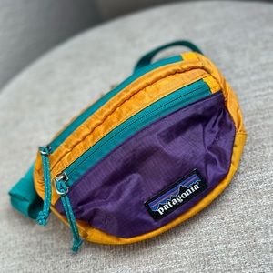 Patagonia Colorful Light Weight Travel Fanny Pack Belt Bag